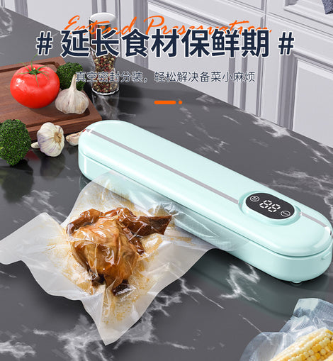 Cross-border vacuum packaging machine household automatic vacuum sealing machine small mini plastic sealing machine portable kitchen fresh-keeping Machine