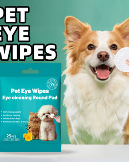 Foreign Trade Cross-Border Pet Tear Stain Wipes Pet Supplies Tear Stain Removal Cleaning Wet Wipes Cat Eye Tear Stain Removal