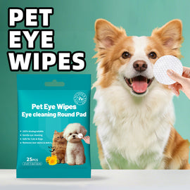 Foreign Trade Cross-Border Pet Tear Stain Wipes Pet Supplies Tear Stain Removal Cleaning Wet Wipes Cat Eye Tear Stain Removal