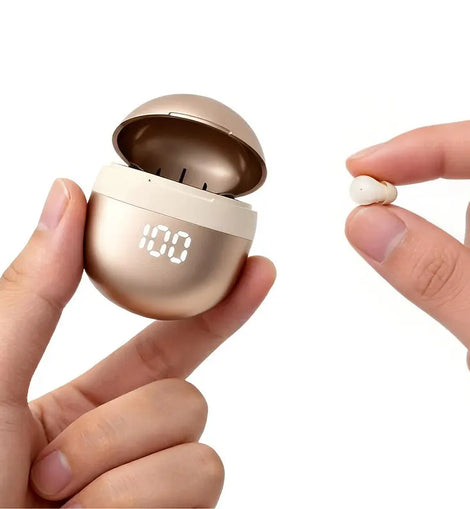 Small Wireless Bluetooth Headphones, Side Sleeping Not Pressing Ear And Sports Invisible In Ear Noise Cancelling Earphones, Low Latency, Long Battery Life HiFi Bass 6D Sound Effect Sleep Earbuds For Android IOS, Surprise Birt